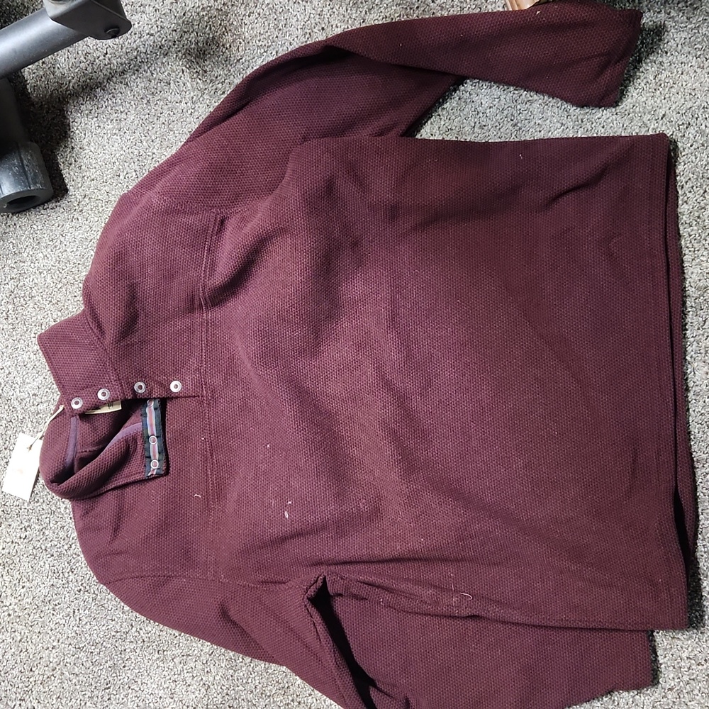 Burgundy Pullover Sweater